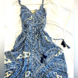 Love Stitch Blue Sundress